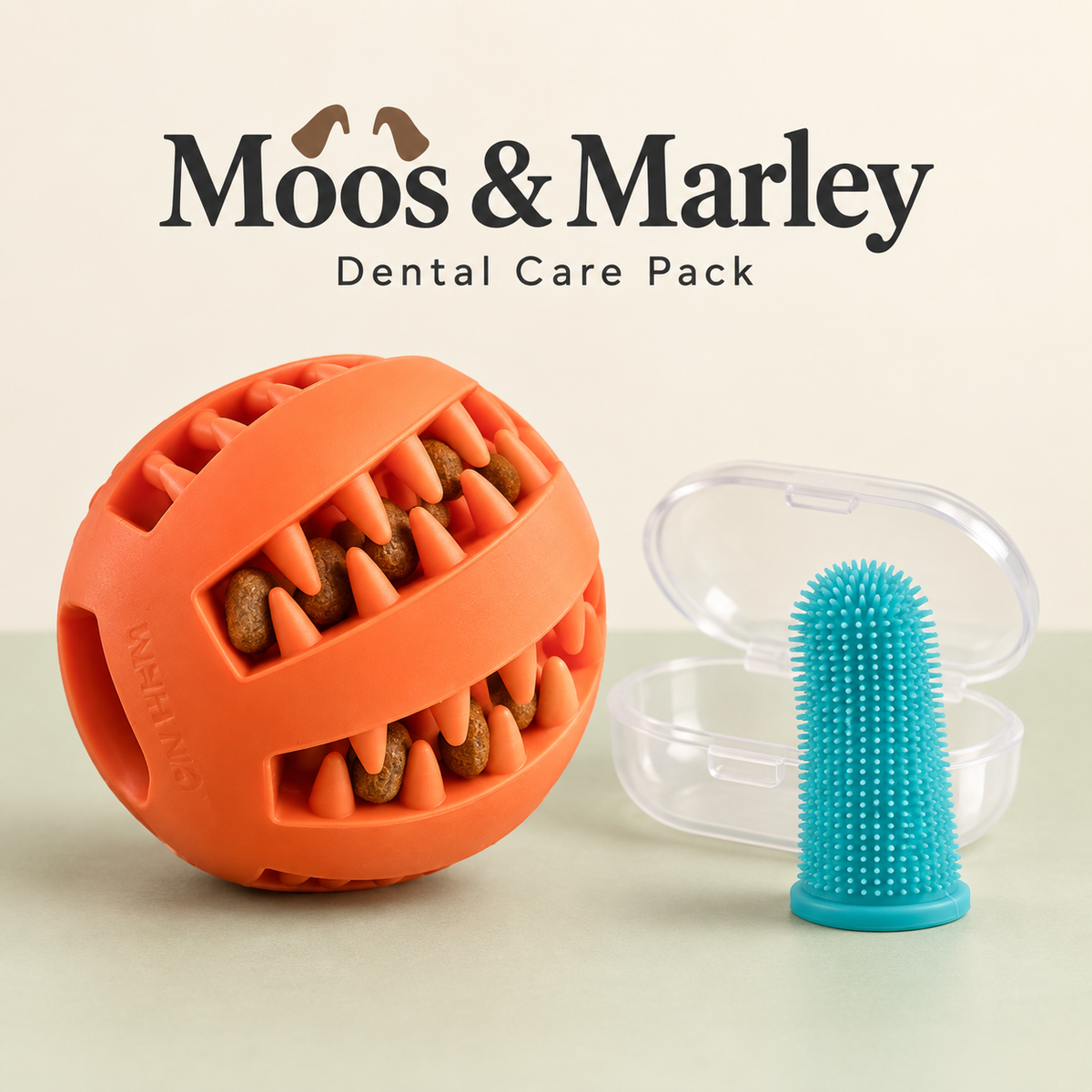 Moos & Marley Dental Care Pack (Medium Ball)