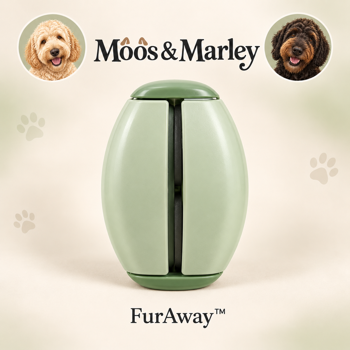 Moos & Marley FurAway™ – Reusable Dog Hair Remover