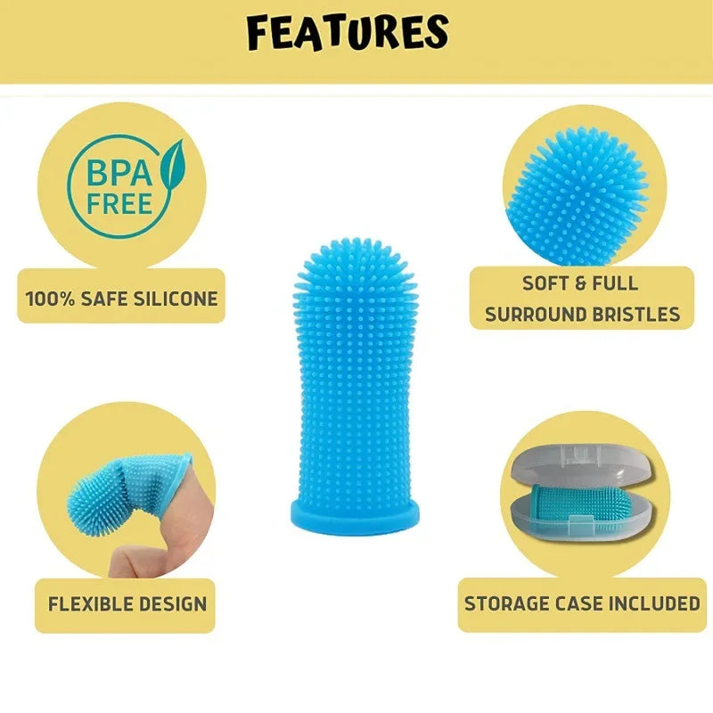 Moos & Marley SmileSwipe™ – Silicone Finger Toothbrush