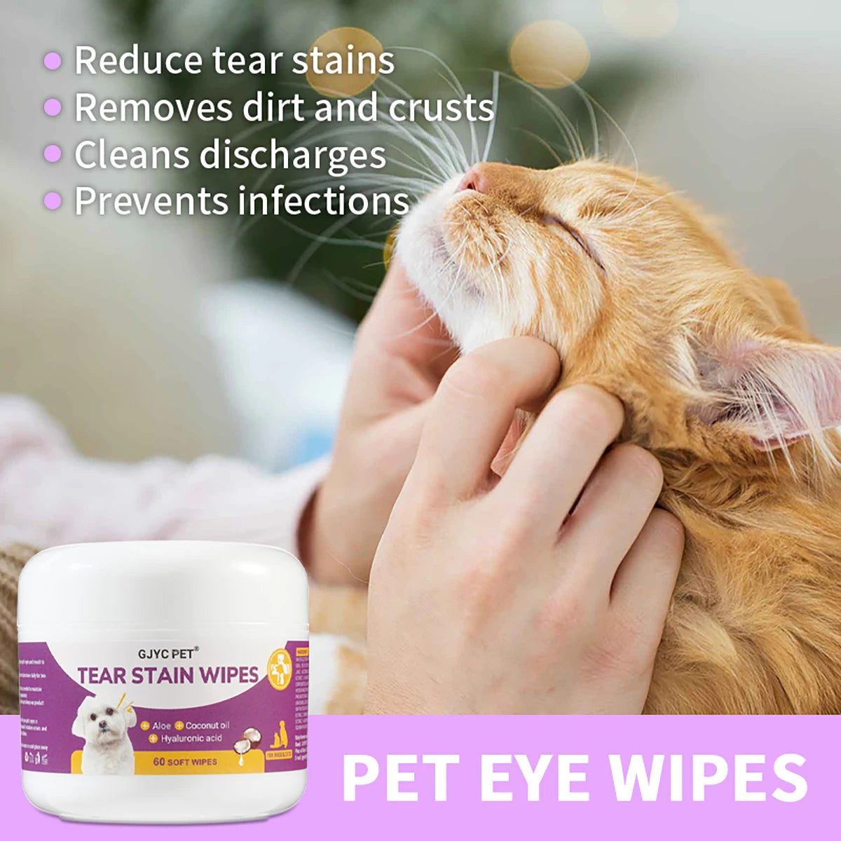 Moos & Marley™ Gentle Eye Wipes for Dogs