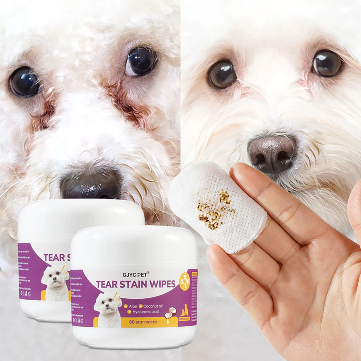 Moos & Marley™ Gentle Eye Wipes for Dogs
